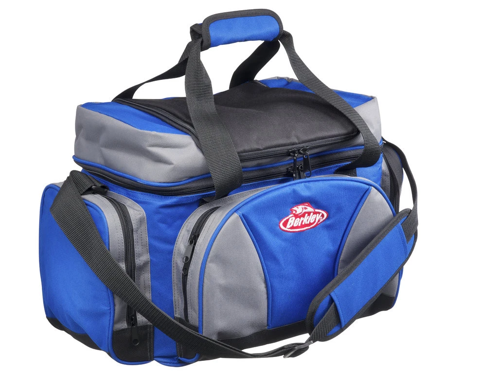 BERKLEY - Pure Fishing Berkley Geräte- Und Kühltasche Mit 4 Köderboxen Blau/Grau