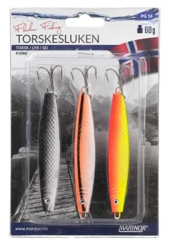 MARINOR Pilker-Set TORSKESLUKEN 3er Pack