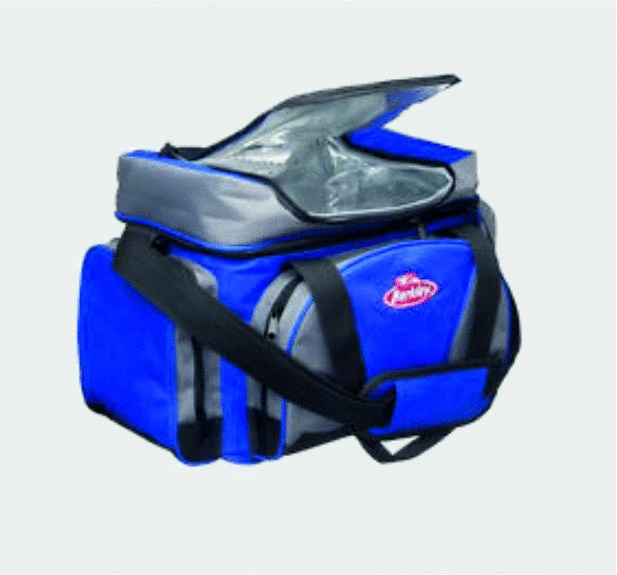 BERKLEY - Pure Fishing Berkley Geräte- Und Kühltasche Mit 4 Köderboxen Blau/Grau – Bild 2
