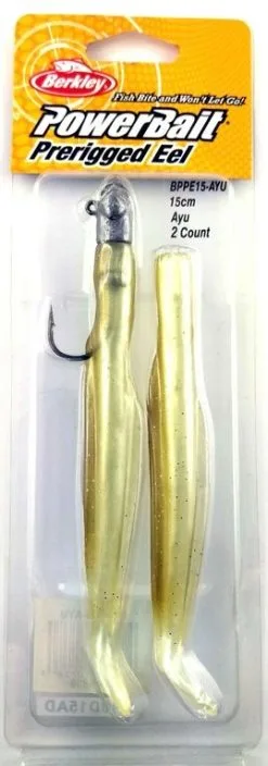 Berkley PowerBait Eels Montiert