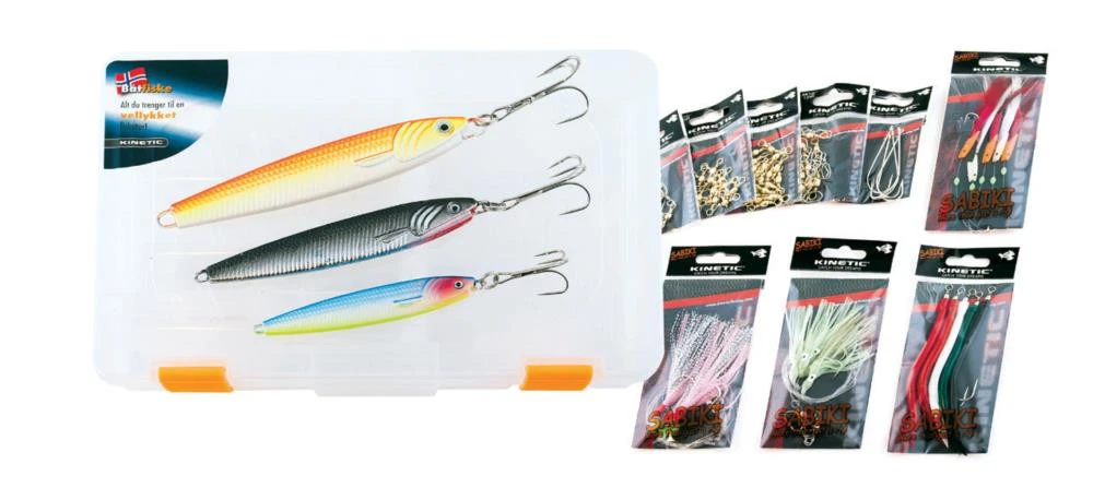KINETIC Bâtfiske 67 Teile Pilker- U. Bootsangel-Set