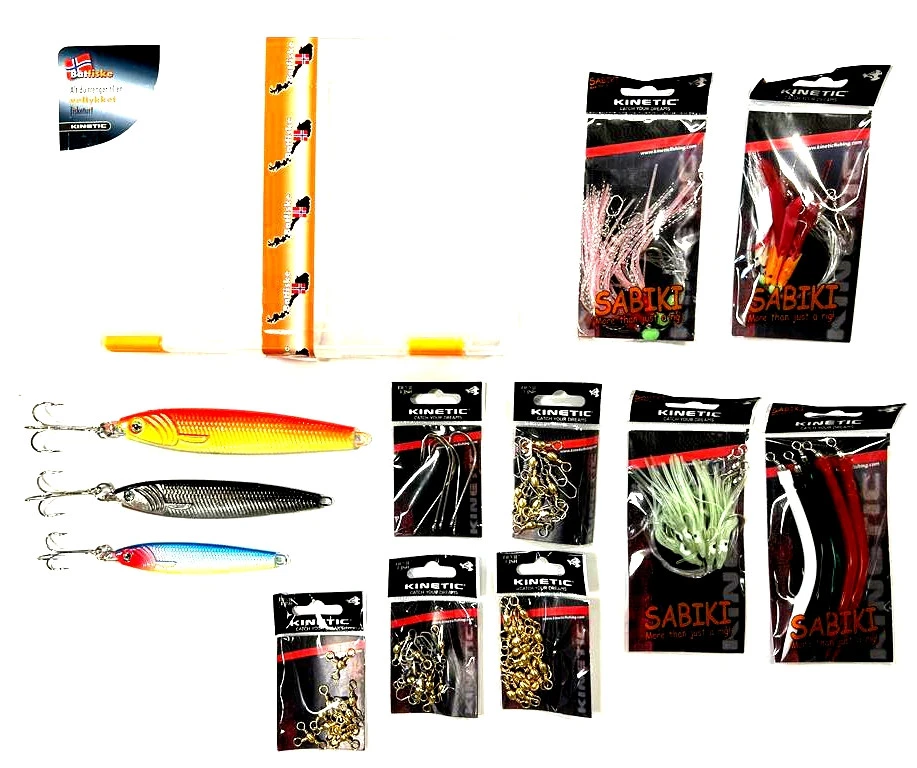 KINETIC Bâtfiske 67 Teile Pilker- U. Bootsangel-Set – Bild 3