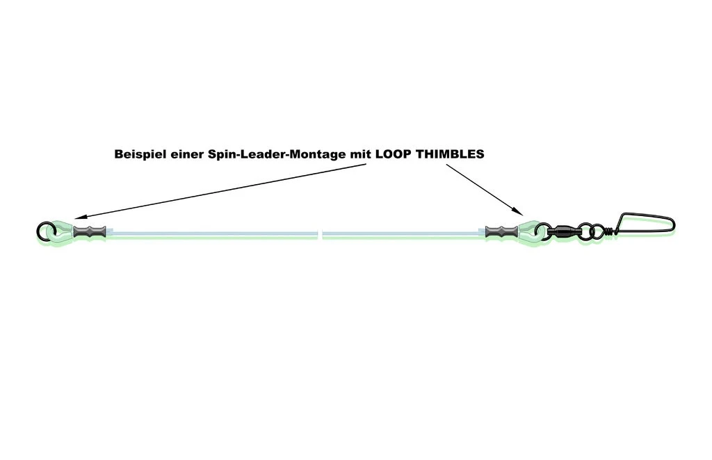 MADCAT LOOP THIMBLES - Schutzhüllen Für Gecrimpte Schlaufen