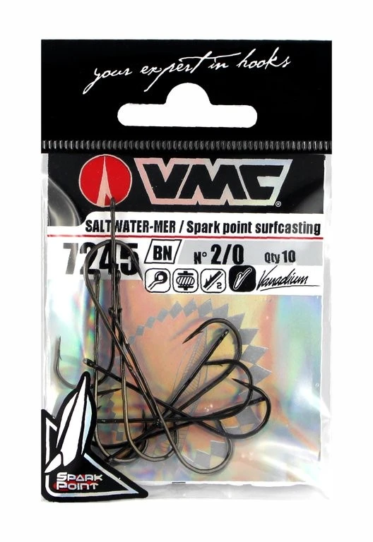 VMC 7245BN Spark Point Surfcasting Einzelhaken – Bild 3