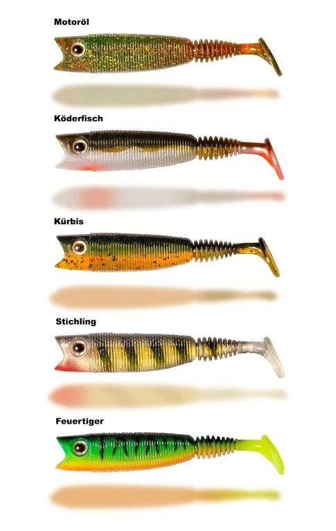 Quantum Wackelarsch - Gummifisch 4 Stück – Bild 2